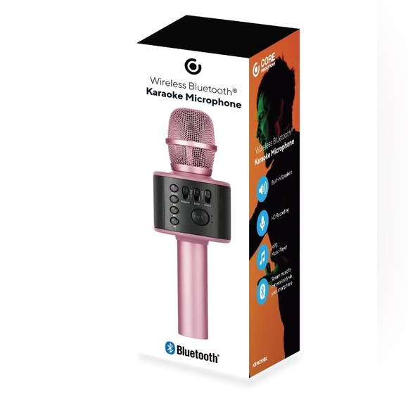 Core Innovations Wireless Bluetooth Karaoke Microphone w/Built-in Speakers NEW!! - Picture 1 of 10